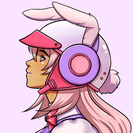 Bunny Helmet Girl